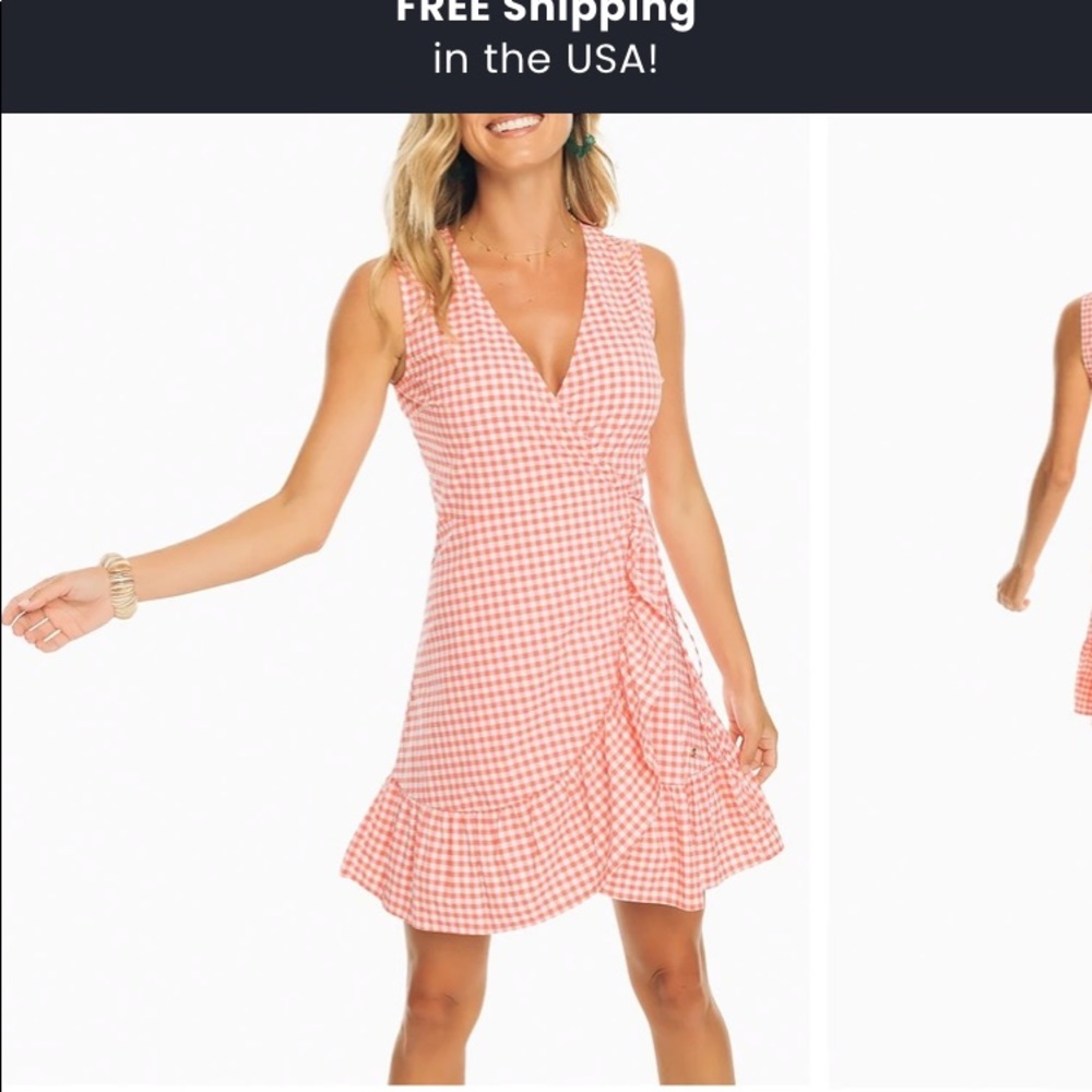 Southern tide wrap dress. NWT